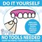 Instant Smile Thermal Fitting Temporary Tooth Replacement Fitting Beads